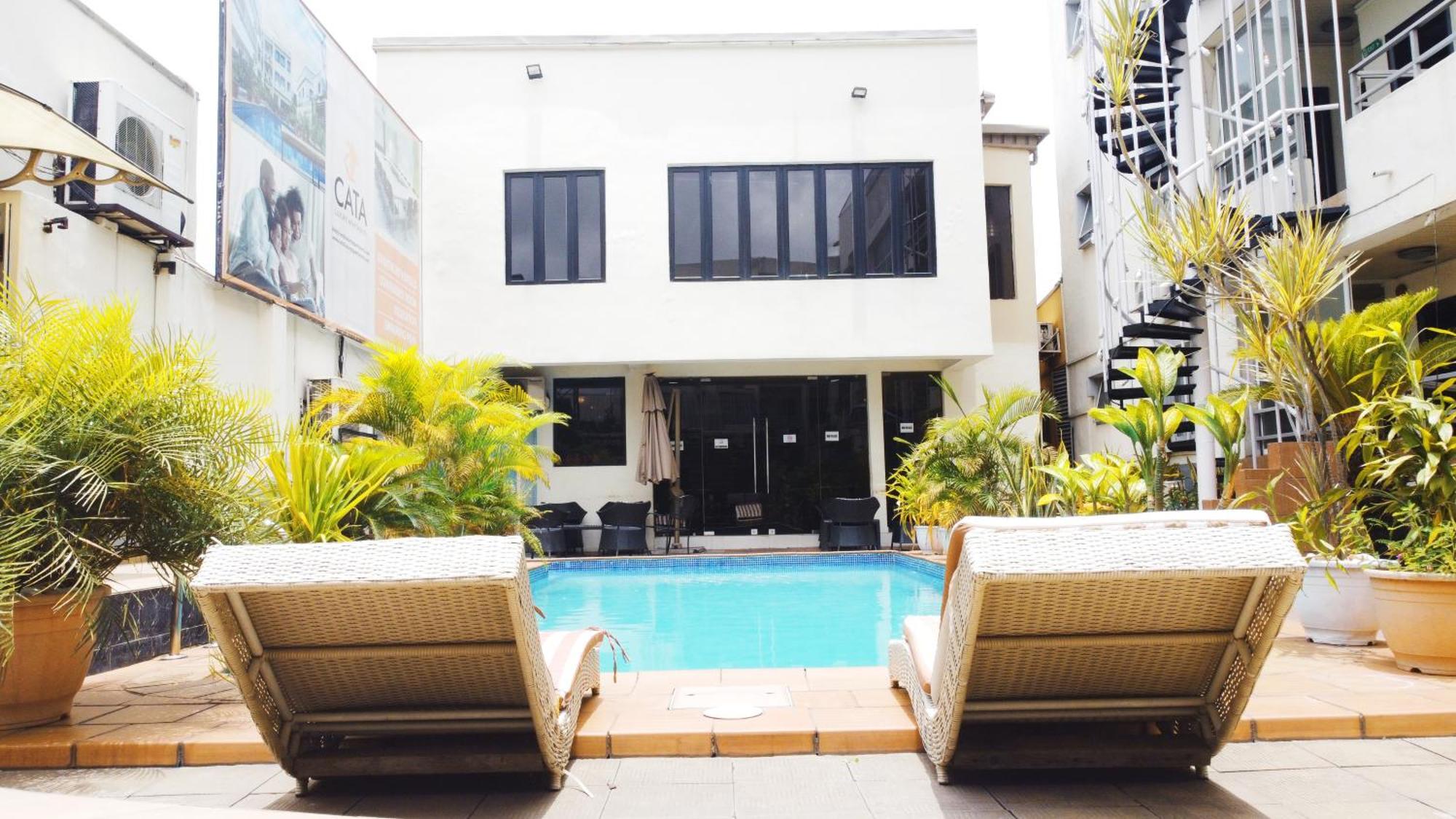 Cata Apartment Hotel And Spa Ikeja Eksteriør billede
